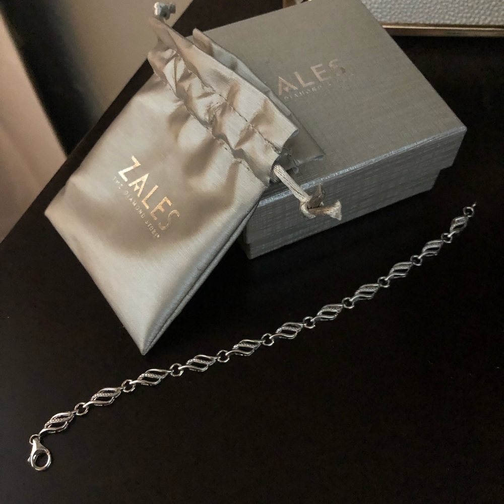 Zales Silver Bracelet